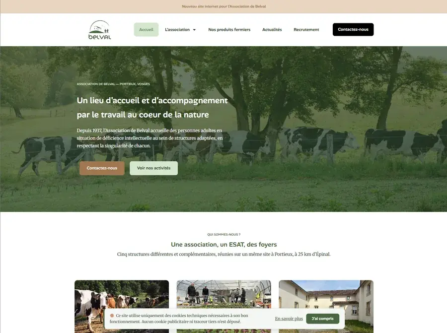 Le site de Association de Belval
