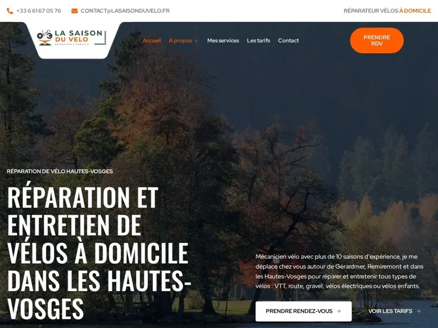 Le site de La Saison du Vélo