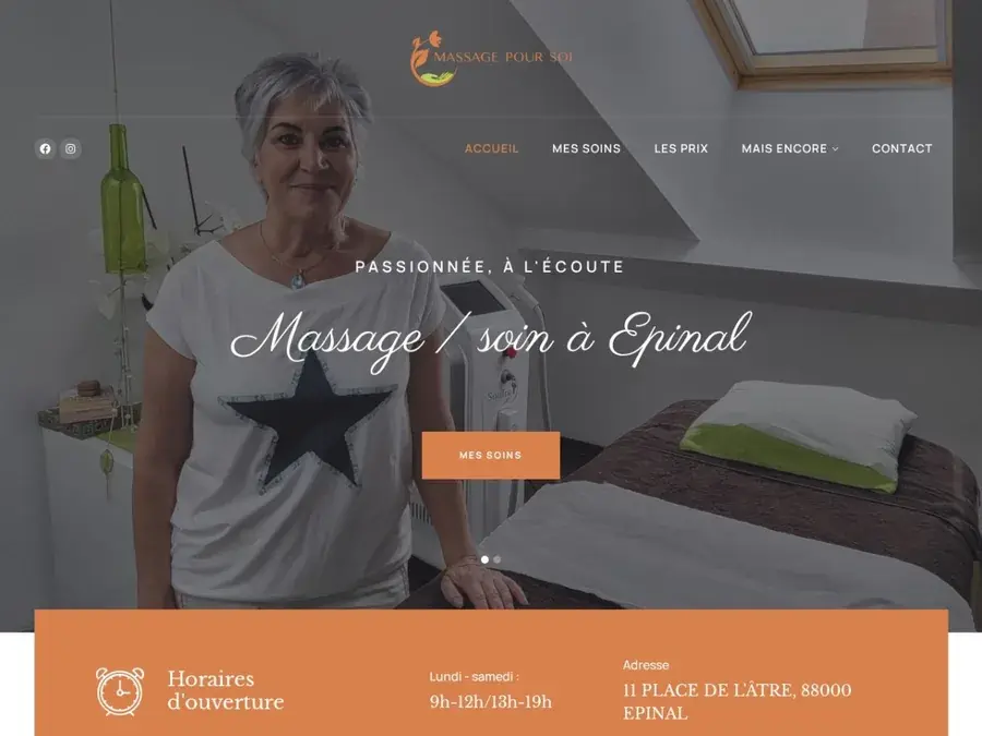 Le site de Massage Pour Soi